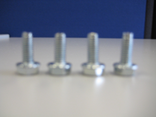 Screws for rear panel tiles M4 (self-tapping, Hexagon)